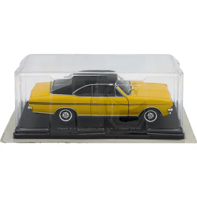 LITEN SKADA TAK - Opel Commodore A GS/E Coupé - 1970 - Hachette - Atlas - 1:24