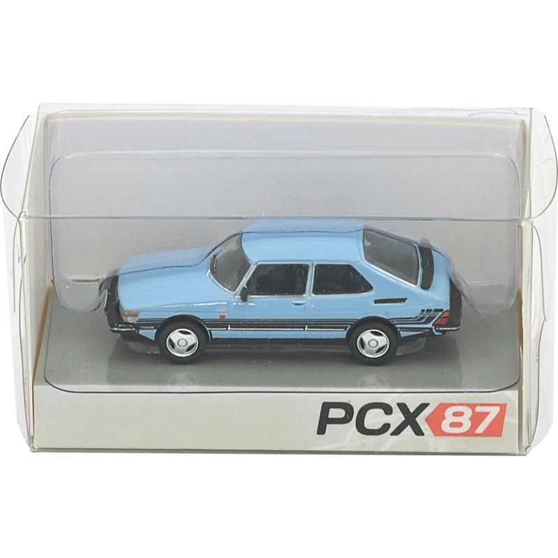 Saab 900 Turbo - Ljusblå - 1986 - PCX87 - 1:87