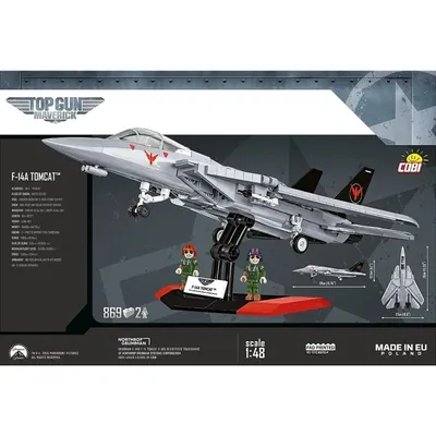 Grumman F14 Tomcat - Top Gun - Byggklossar - 5920 - COBI - 1:48