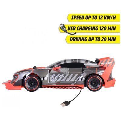 Audi S1 E-Tron Quattro Drift Car - Radiostyrd - Dickie Toys