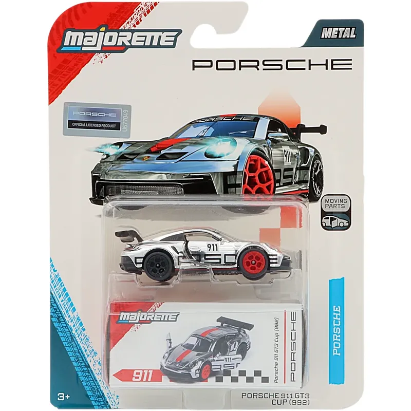 Porsche 911 GT3 Cup (992) - Silver - Majorette