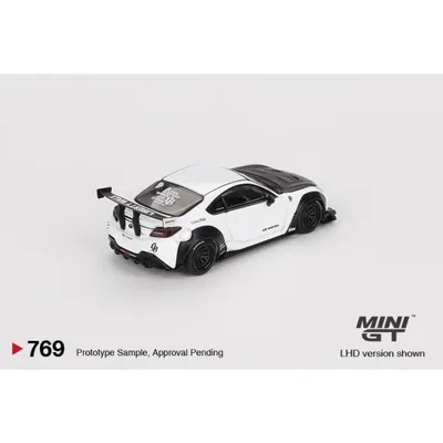 Toyota GR86 LB Nation - Vit - 769 - Mini GT - 1:64