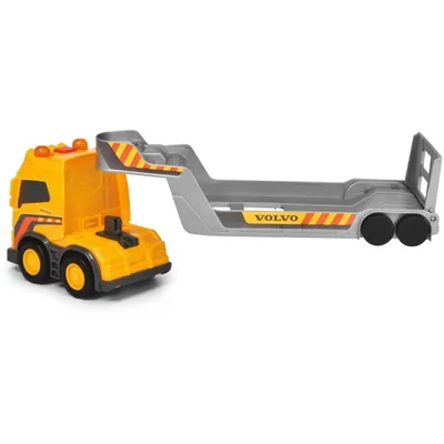 Truck Team - Volvo-lastbil och Trailer med Hjullastare - Dickie Toys