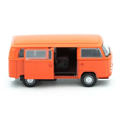 Volkswagen T2 Bus - 1972 - Orange - Welly - 11 cm