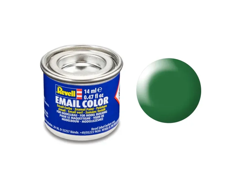 Silk "Leaf Green" - 364 - RAL 6001 - Emaljfärg - Revell