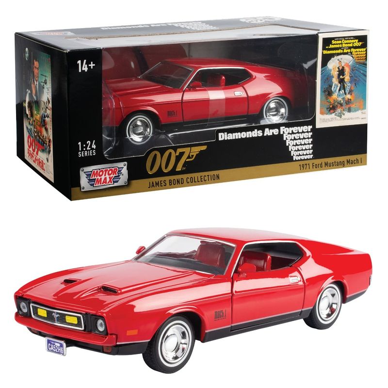 1971 Ford Mustang Mach 1 - Diamonds Are Forever - MM - 1:24