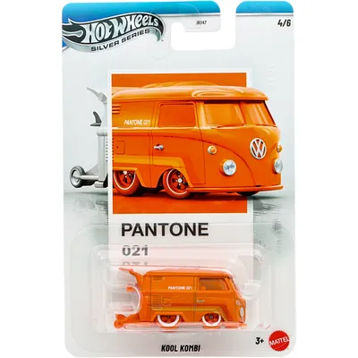 Kool Kombi - Volkswagen - Pantone 021 - Silver Series - Hot Wheels