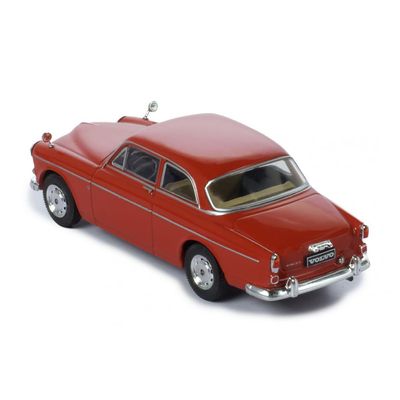 SKADAD AKRYLBOX - Volvo 123 GT 1968 - Röd - Ixo Models - 1:43