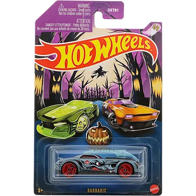 Halloween Series - 5 x Leksaksbilar - Hot Wheels