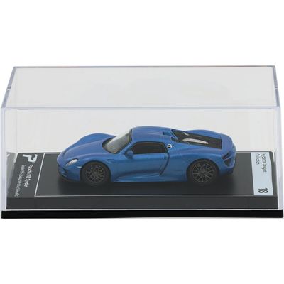 Porsche 918 Spyder - Blå - PosterCars - 1:64