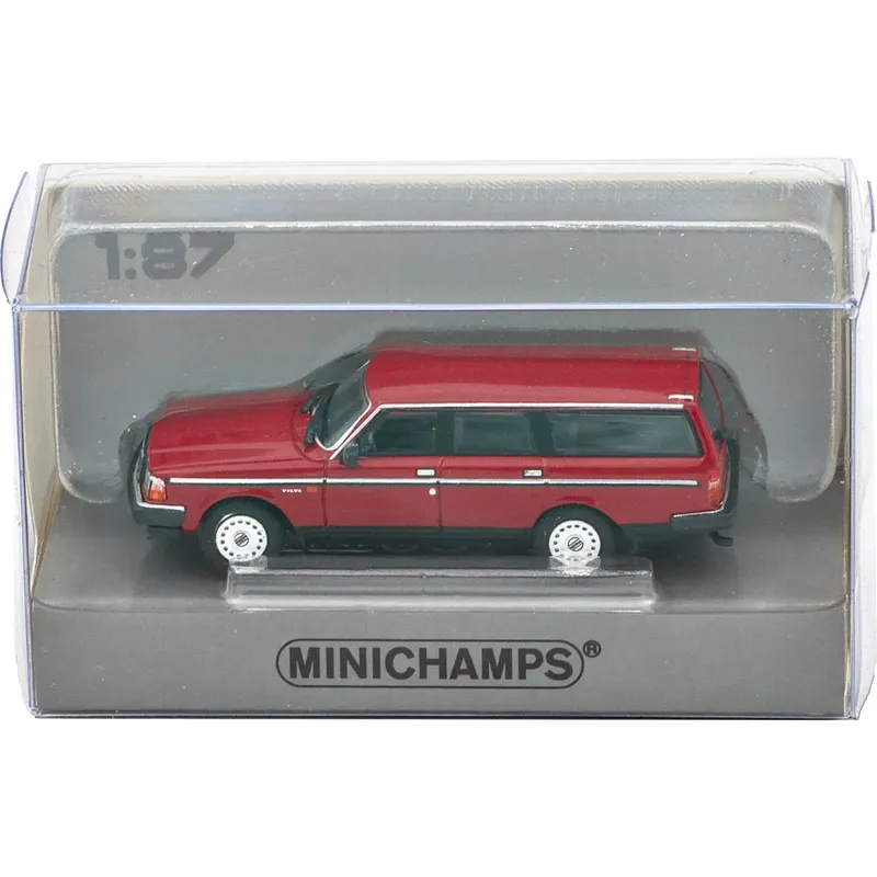 Volvo 240 GL - Kombi - 1986 - Röd - Minichamps - 1:87