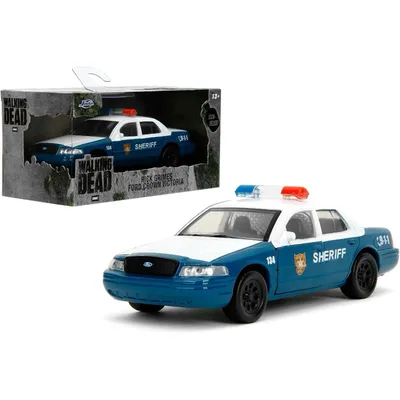 Ford Crown Victoria - Rick Grimes - The Walking Dead - Jada - 13 cm