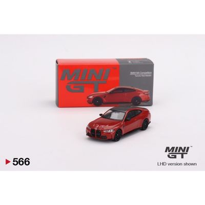 BMW M4 Competition - Toronto Red - 566 - Mini GT - 1:64