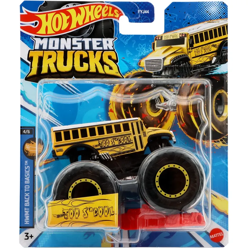 Too S'cool - Monster Trucks - Hot Wheels - 9 cm
