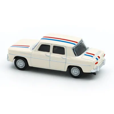 Renault 8 Gordini - 1968 - Gräddvit - Norev - 1:64