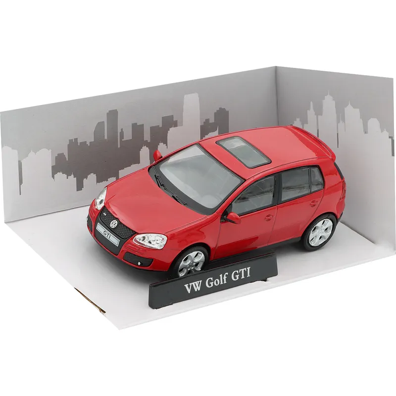 Volkswagen Golf V GTI - Röd - Cararama - 1:43