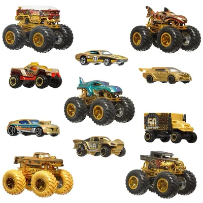 Trophy Champions - Hot Wheels Monster Trucks - Stor pakke