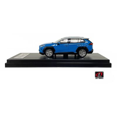 Toyota RAV4 Hybrid - Blå / Grå - LCD Models - 1:64