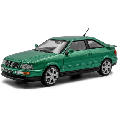 Audi Coupé S2 - Grön - 2003 - Solido - 1:43