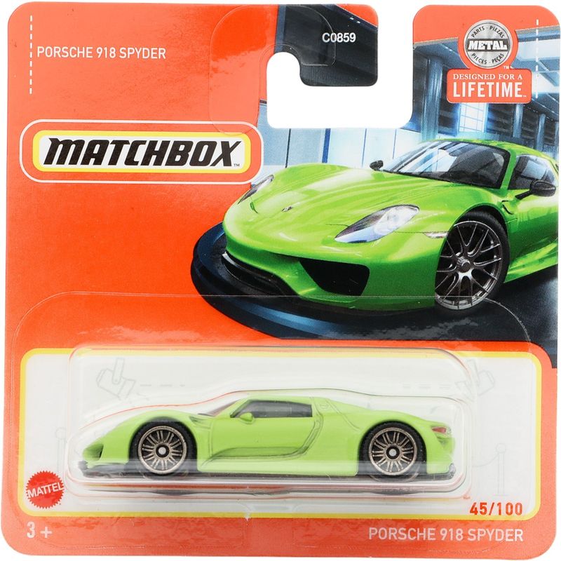 Porsche 918 Spyder - Grön - Matchbox