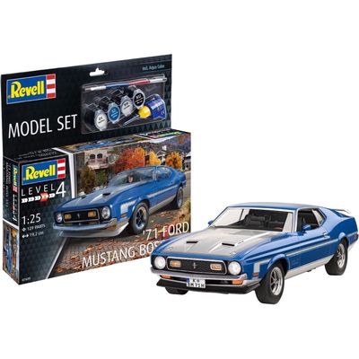 71 Ford Mustang Boss - Model Set - 7699 - Revell - 1:25