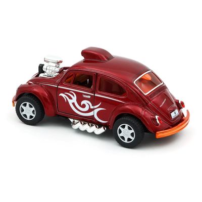 Volkswagen Beetle Custom Dragracer - Röd - Kinsmart - 1:32