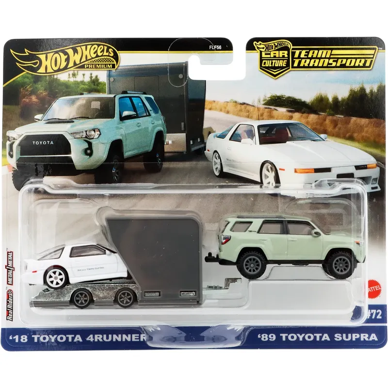 '18 Toyota 4Runner + '89 Toyota Supra - TT #72 - Hot Wheels