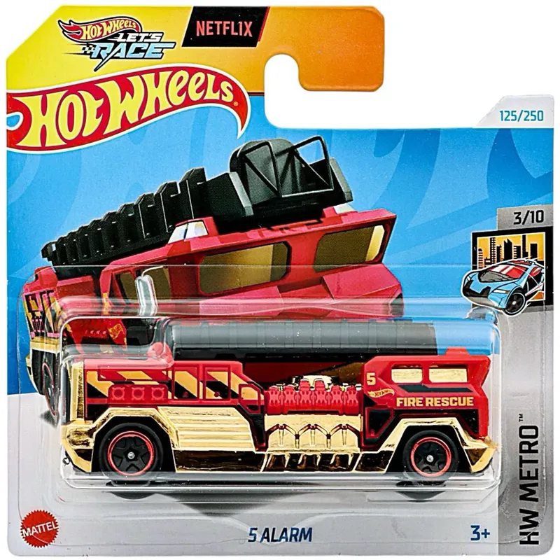 5 Alarm - Let's Race - HW Metro - Hot Wheels