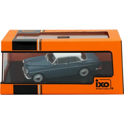 Volvo 121 Amazon - 1961 - Grå / Vit - Ixo Models - 1:43