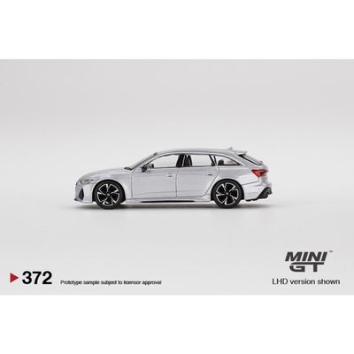 Audi RS 6 Avant - Silver - 372 - Mini GT - 1:64