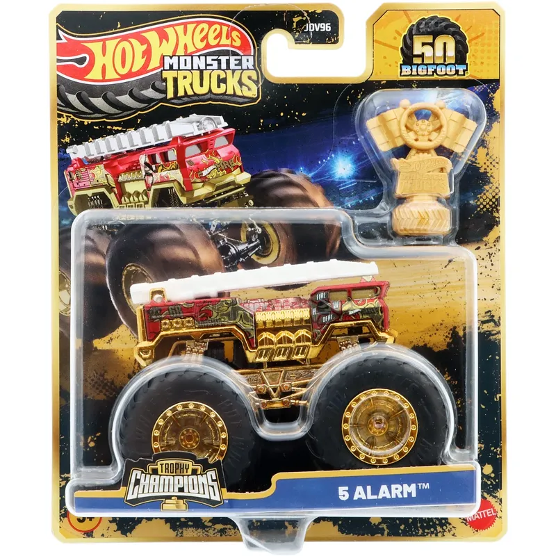 5 Alarm - Trophy Champions - Monster Truck - Hot Wheels