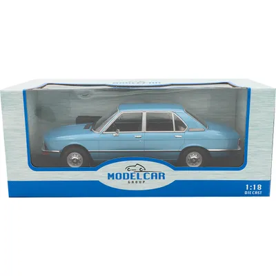BMW 518 (E12) - 1973 - Blå - Modelcar Group - 1:18