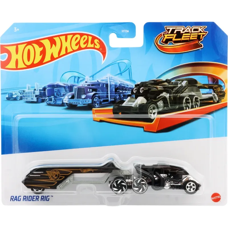 Rag Rider Rig - Track Fleet - Hot Wheels