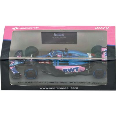 F1 - BWT Alpine - A522 - Fernando Alonso #14 - Spark - 1:43