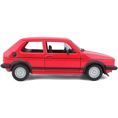 Volkswagen Golf Mk1 GTI - 1979 - Röd - Bburago - 1:24