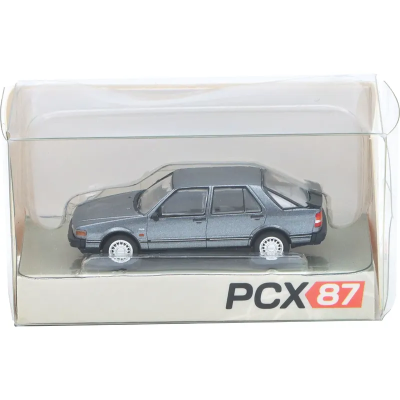 Saab 9000 CC - 1985 - Mörkgrå - PCX87 - 1:87 - 5 cm