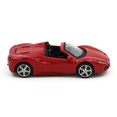 Ferrari 488 Spider - 2016 - Röd - Bburago - 10 cm