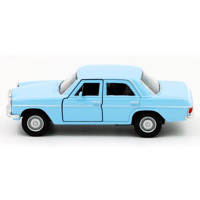 Mercedes-Benz 220 (W115) - Ljusblå - Welly - 1:34