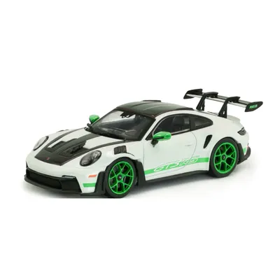 Porsche 911 (993) GT3 RS - 2023 - Vit / Grön - Solido - 1:43