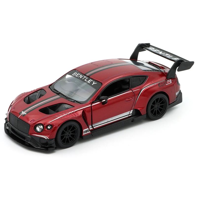 Bentley Continental GT3 - Kinsmart - 1:38 - Vinröd