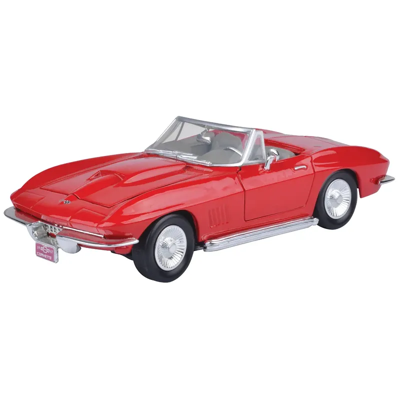 1967 Corvette (C2) - Röd - Motormax - 1:24