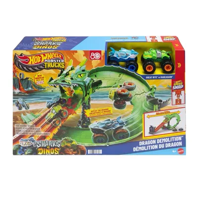 Dragon Demolition - Monster Trucks - Track - Hot Wheels