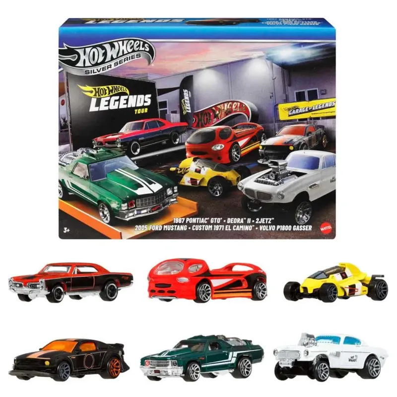 Legends Tour Multipack med Volvo P1800 Gasser - Hot Wheels