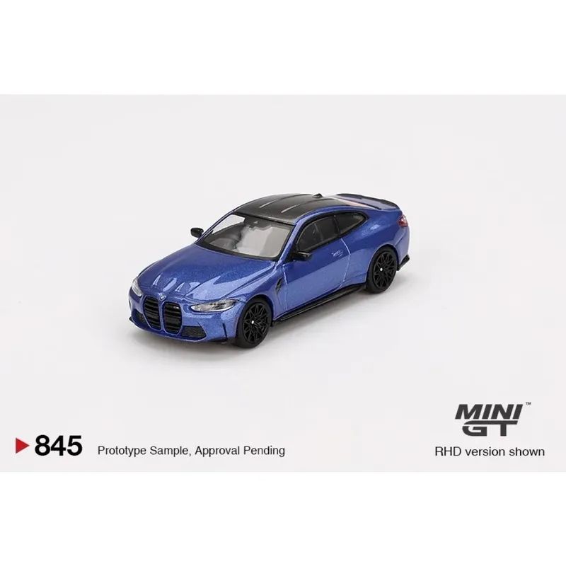 BMW M4 Competition (G82) - Blå - 845 - Mini GT - 1:64