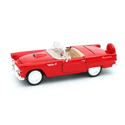 1956 Ford Thunderbird - Röd - Motormax - 1:24