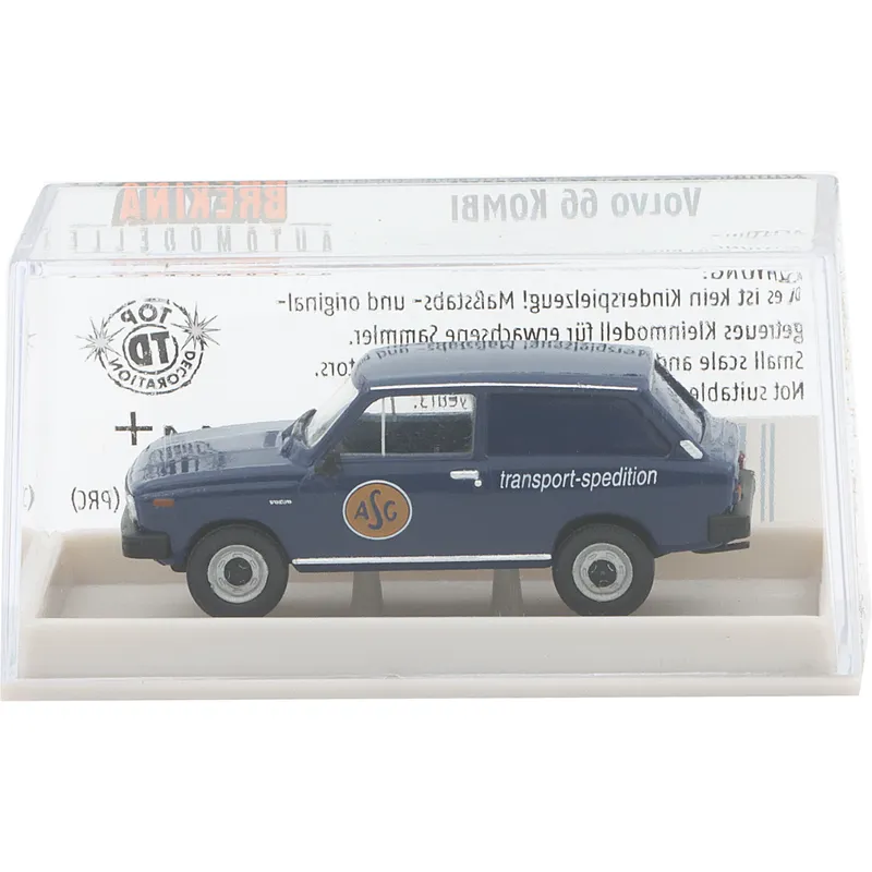 Volvo 66 Kombi - ASG - Blå - Brekina - 1:87