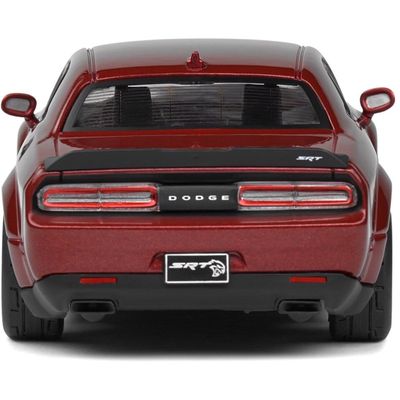 Dodge Challenger Demon - 2018 - Röd - Solido - 1:43