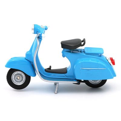 Vespa - Blå - Welly - 1:18