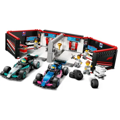 F1 Garage - Mercedes-AMG & Alpine - Formula 1 - 60444 - LEGO