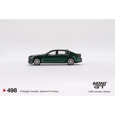 BMW Alpina B7 xDrive - Grön - 498 - Mini GT - 1:64